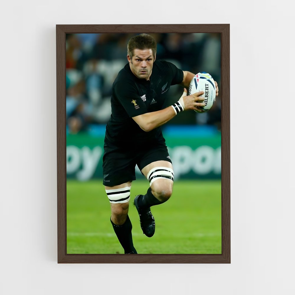 Poster Richie de mccaw – affiche Rugby (vue 5)